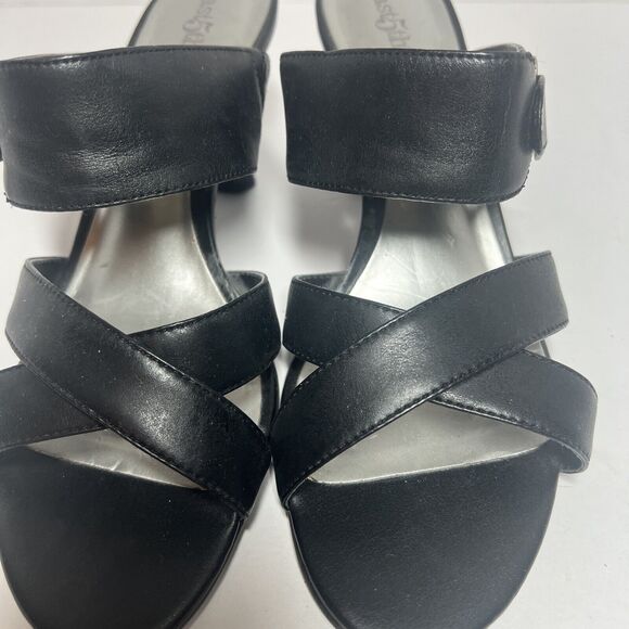 PRETTY 7M SHOE EAST5TH BRAND JCPENNY BLACK HEELS - Picture 8 of 11